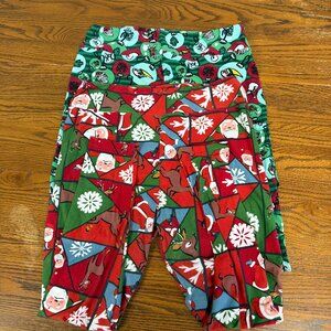 LuLaRoe Christmas Legging Bundle of‎ 2  Women's Size TC2
